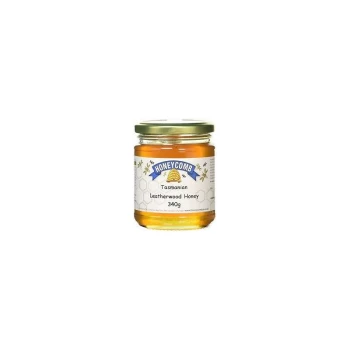 Image of Tasmanian Leatherwood Clear Honey - 340g - 92765 - Honeycomb