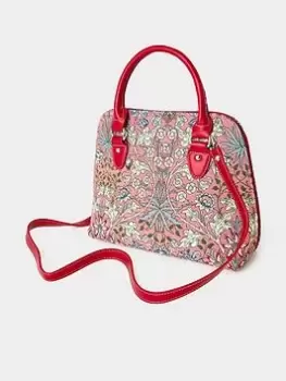 image of Joe Browns William Morris Vintage Style Bag Pink Multi, Pink, Women