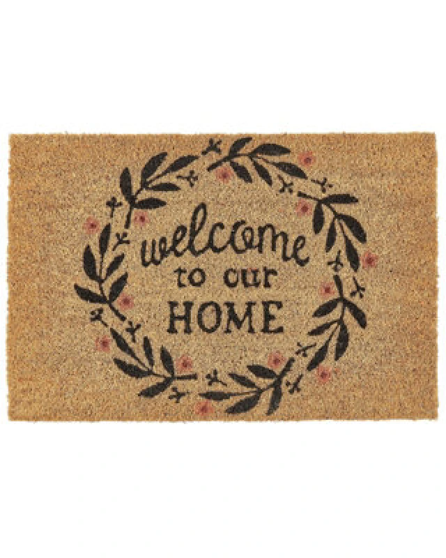 Image of Beliani Doormat Sayan Natural 40 X 60 Cm Coir