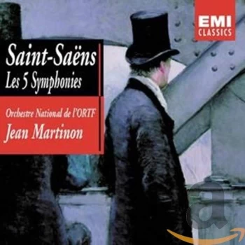 image of Camille Saint-Saens - Symphonies Nos. 1 - 5 (Ciccolini) CD