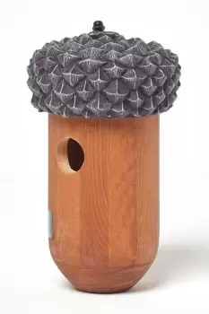 Image of Real Wood Acorn Bird Box
