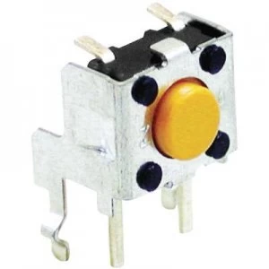 image of Omron B3F3100 Pushbutton 24 Vdc 0.05 A 1 x OffOn momentary