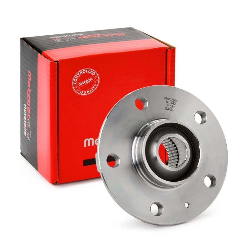 Image of METZGER N 1142 Wheel Hub GREENPARTS Front Axle Wheel Hub (653)