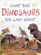 Image of what the dinosaurs did last night
