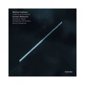 Image of Morton Feldman Violin and Orchestra by Carolin Widmann CD Album