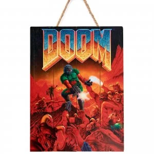 Image of Doctor Collector DOOM Classic Wood Art - Limited Edition