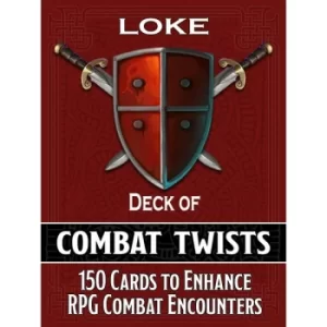 Image of Loke's Deck of Combat Twists Card Game