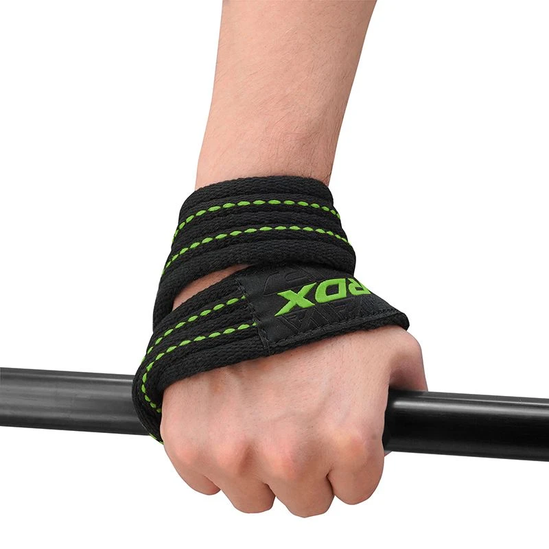 Image of RDX SPORTS Gym Lifting Cotton 8 Strap Dark Green