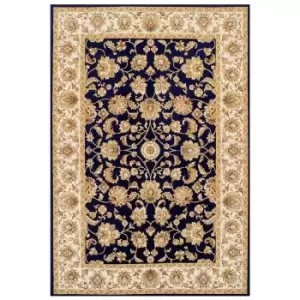 Image of Oriental Weavers Kendra Rug Navy Gold 3330 B 160X235cm