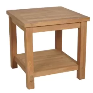 Image of Walkham Teak Walkham Morris Outdoor Teak Side Table
