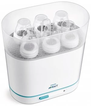 image of Philips Avent Electric 3-in-1 Steam Steriliser SCF284/01