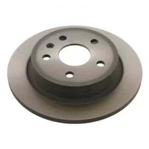 Image of Brake Disc 39187 by Febi Bilstein Rear Axle