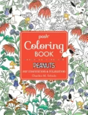 Image of posh adult coloring book peanuts for inspiration and relaxation 21
