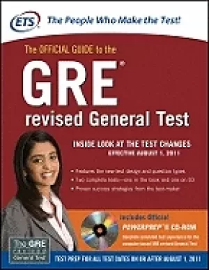 Image of official guide to the gre revised general test educational testing service