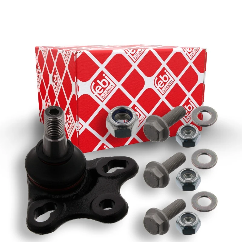 Image of FEBI BILSTEIN 34335 Ball joint OE Turbo NEW, Front Axle Right, with washers Support-/Steering Link (2462)