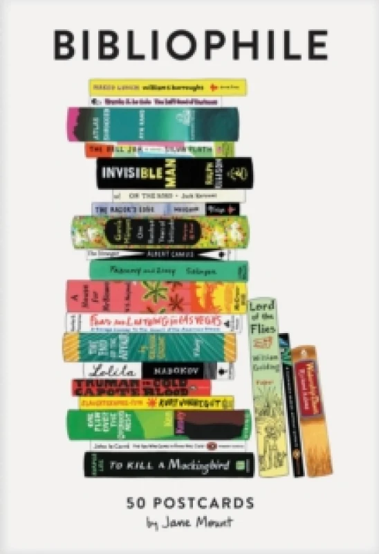 Image of Bibliophile: 50 Postcards Postcard book or pack