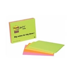 image of Post-It Super Sticky 51 x 51mm Colour Notes 24 Pads per Pack