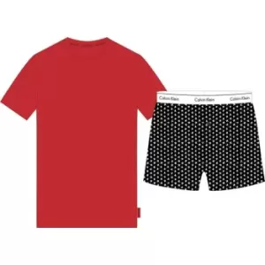 Image of Calvin Klein S/S Boxer Set - Red