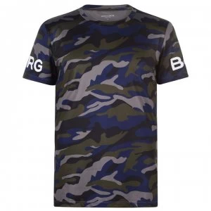 Image of Bjorn Borg Camo T Shirt - Camo 81251