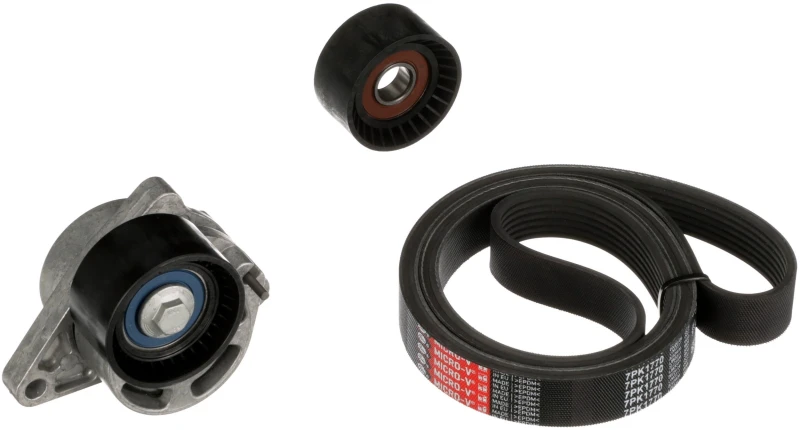 Image of GATES EuroGrip K017PK1770 V-ribbed belt set V-Ribbed Belt Set (542)