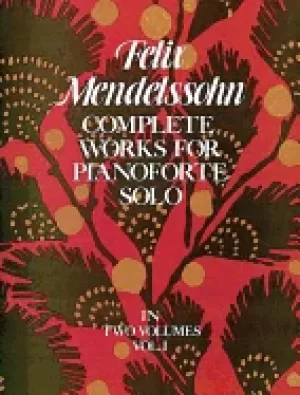 Image of complete works for pianoforte solo volume 1 in two volumes