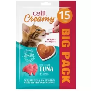 image of Catit Creamy Tuna Cat Treats 15Pcs