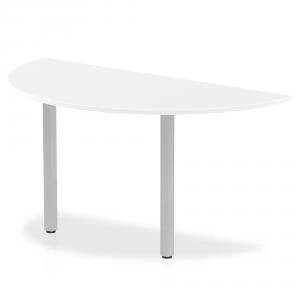 Image of Trexus Conference D End 1600mm Width White Ref I000198