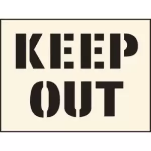 Image of Keep Out Stencil (400 x 600mm)