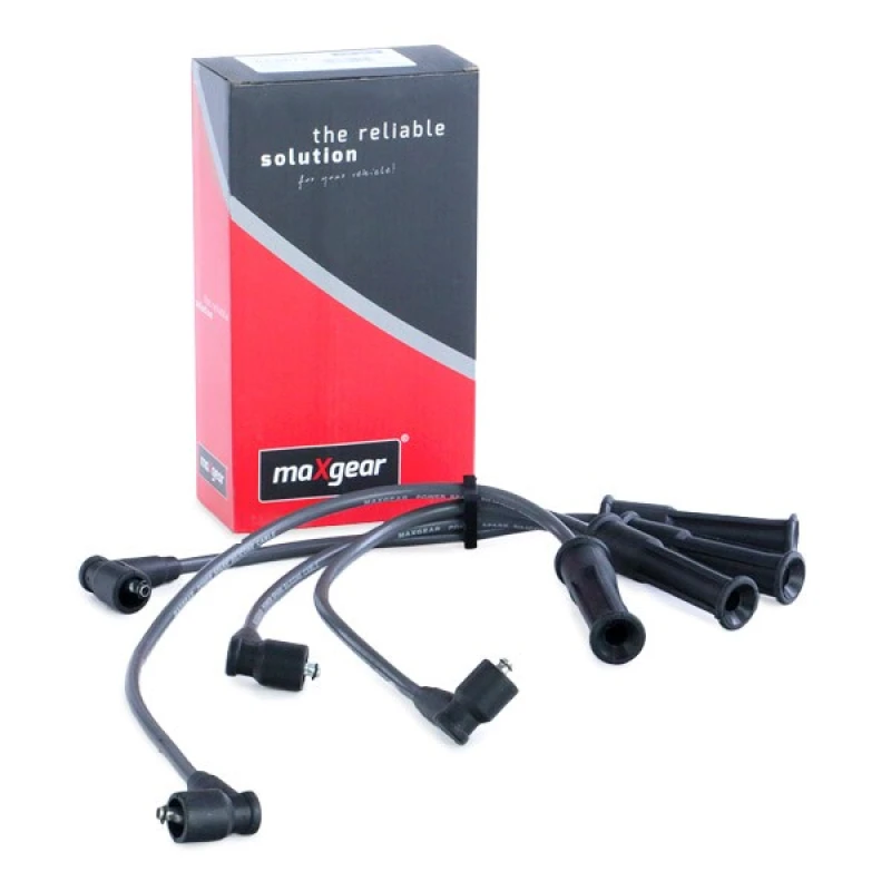 Image of MAXGEAR 53-0074 Ignition Lead Set Number of circuits: 4 Ignition Cable Kit (685)