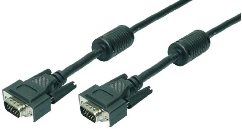 Image of LogiLink 20m VGA M/M VGA cable VGA (D-Sub) Black