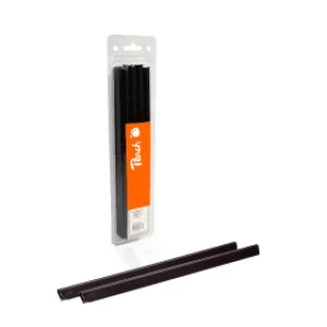 Image of Peach 6mm Spine Bar - Black (25 Pack)