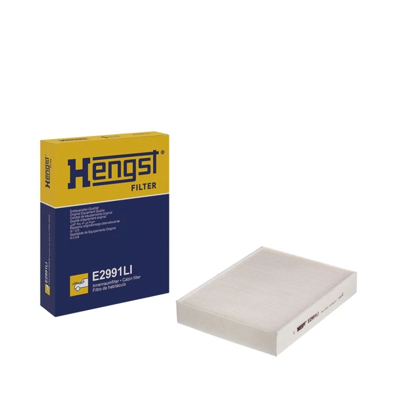 Image of HENGST FILTER E2991LI Pollen filter Pollen Filter Filter,interior air (424)