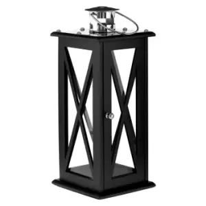 Image of Premier Housewares Hampstead Black Lantern - Large