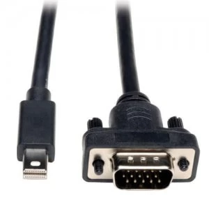 Image of Tripp Lite Mini DisplayPort 1.2 to VGA Adapter Cable Active 6ft
