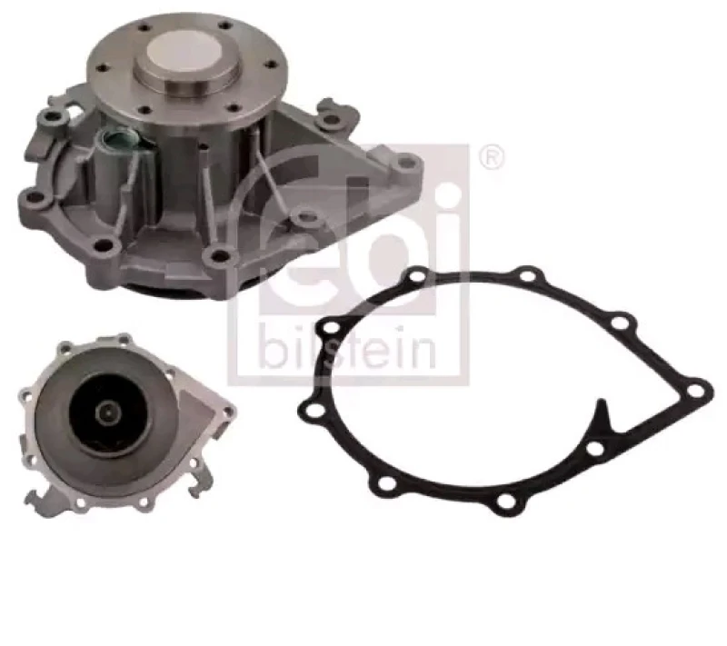 Image of FEBI BILSTEIN 28647 Water pump Aluminium, with gasket/seal Aluminium Water Pump (1260)