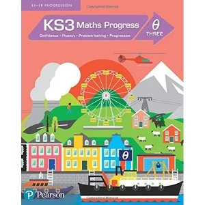 Image of KS3 Maths Progress Student Book Theta 3 by Pearson Education Limited (Paperback, 2014)