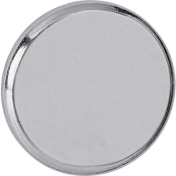 image of Maul Neodym magnet (Ø x H) 25mm x 9mm Disc Silver 6170596