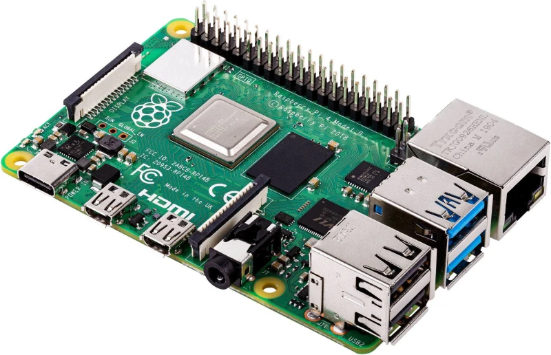 Image of Raspberry Pi 4 Mini PC Green BCM2711 1.5 GHz
