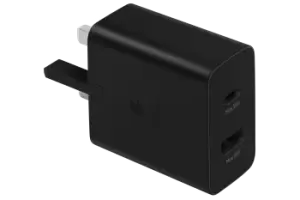 Image of Samsung 35W Power Adapter Duo TA220 in Black (EP-TA220NBEggB)