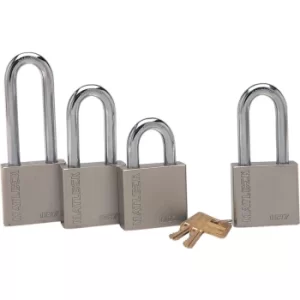 image of 63.5X76MM Shackle Solid Steel Padlock