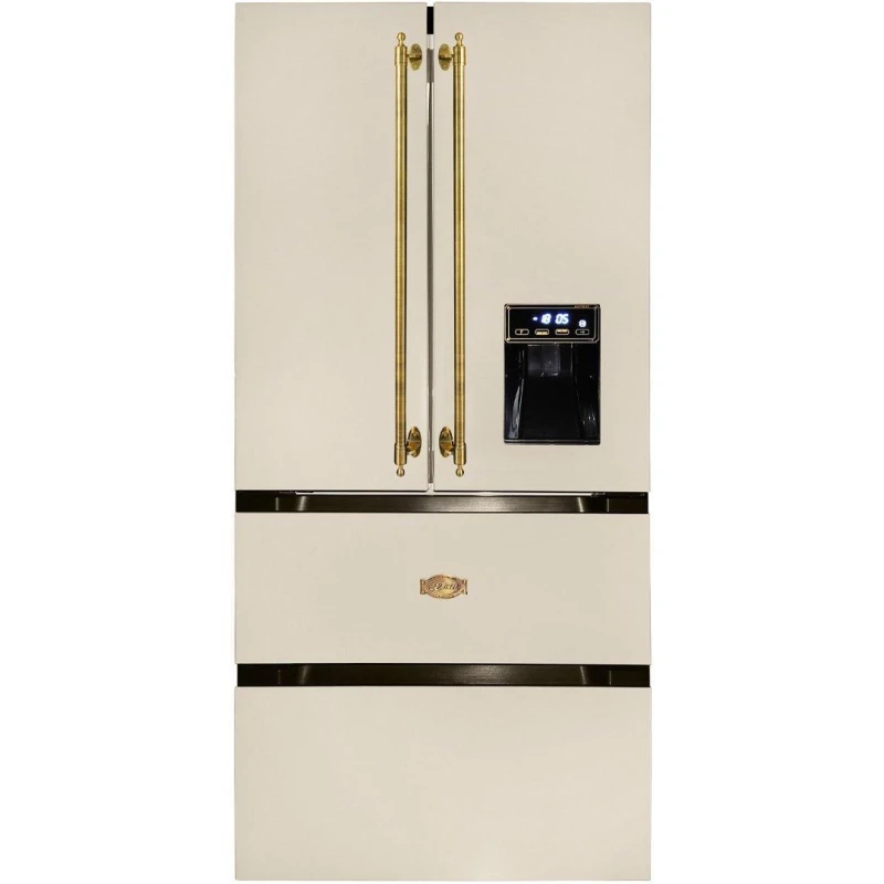 Image of Kaiser Appliances Empire French Door Fridge Freezer in Ivory Ivory Unisex