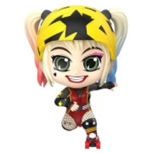 image of Hot Toys Birds of Prey Cosbaby Mini Figure Harley Quinn (Roller Derby Version) 11cm