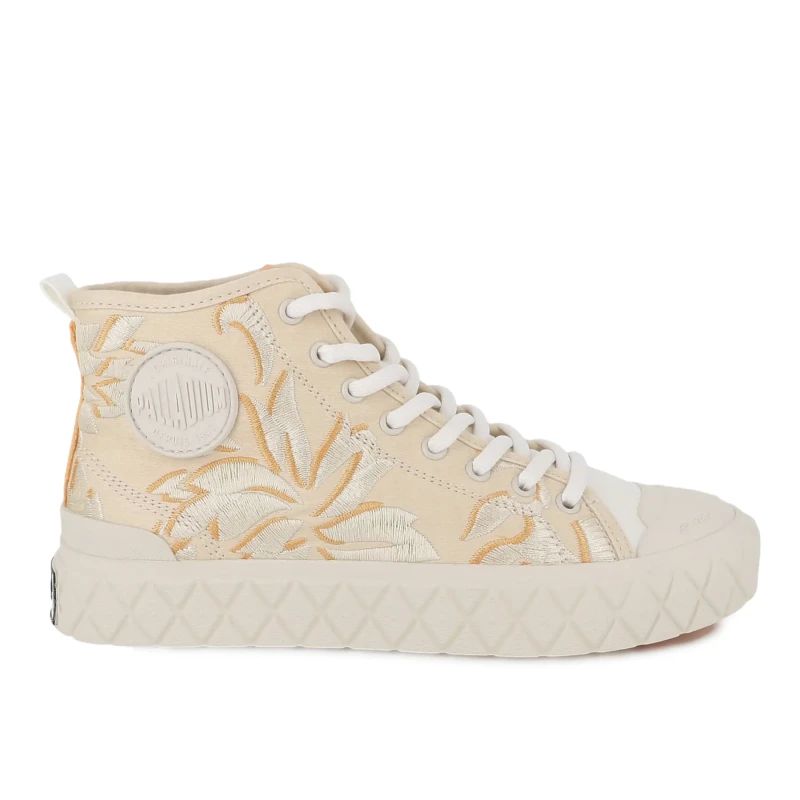 Image of Palladium Womens Trainers Palladium Ace Chukka Flower Beige Female 39,5