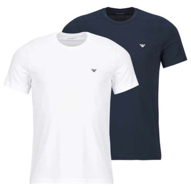Image of Emporio Armani EM000391 PACK DE 2 mens T shirt in Multicolour