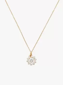 Image of Kate Spade Sunny Halo Pendant, Clear, One Size
