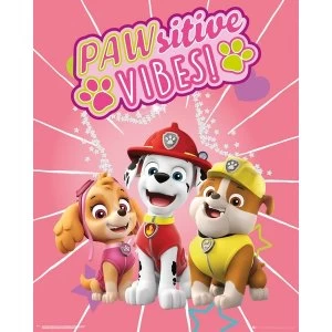 image of Paw Patrol Pawsitive Vibes Mini Poster