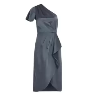 Image of Ted Baker Ridah Waterfall Dress - Grey
