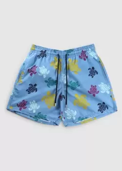 image of Vilebrequin Mens Moorea Swimshorts In Divin