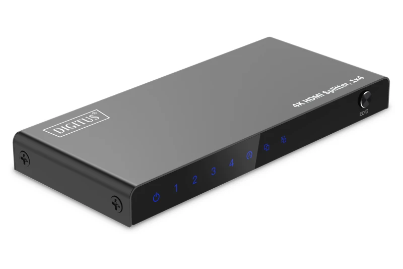 Image of Digitus 4K HDMI Splitter. 1x4