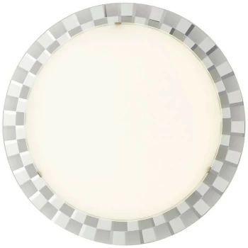 Image of Fan Europe Lighting - Fan Europe GLAMOUR LED Semi Flush Light White 2800lm 4000K 45cm